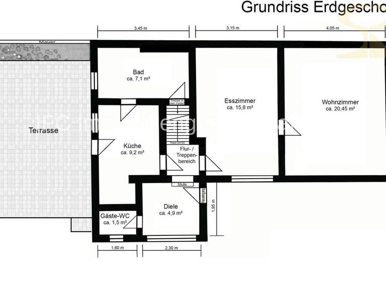 Doppelhaushälfte zum Kauf 135.000 € 5 Zimmer 100 m² 775 m² Grundstück Muldenstein Muldestausee 06774