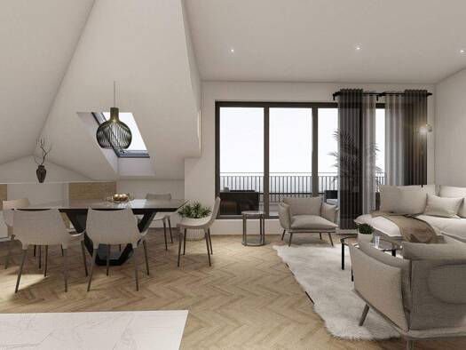 Penthouse zum Kauf - Erstbezug provisionsfrei 609.000 € 4 Zimmer 103,8 m² 3. Geschoss frei ab 30.09.2027 Parkstraße 8 Neuötting Neuötting 84524
