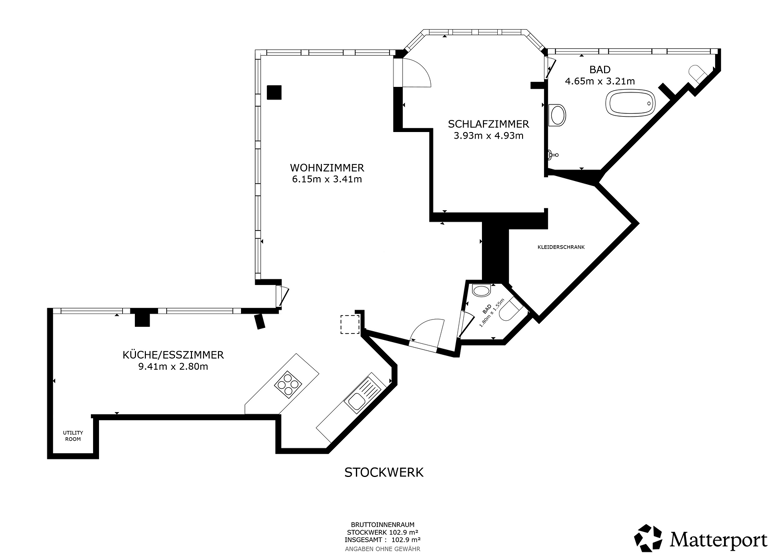 Wohnung zum Kauf 440.000 € 3 Zimmer 105 m² Pfronten 87459