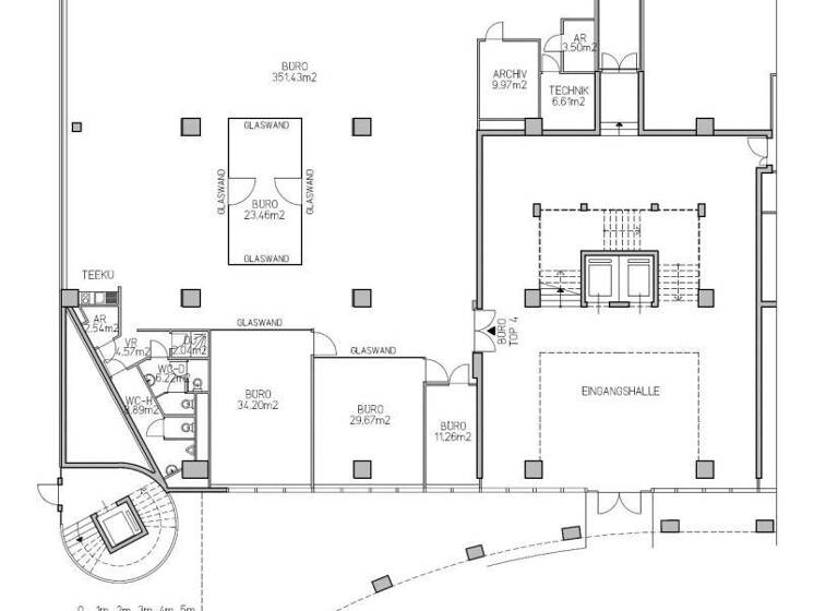 Bürofläche zur Miete 4.457 € 500 m² Bürofläche Wien 1030