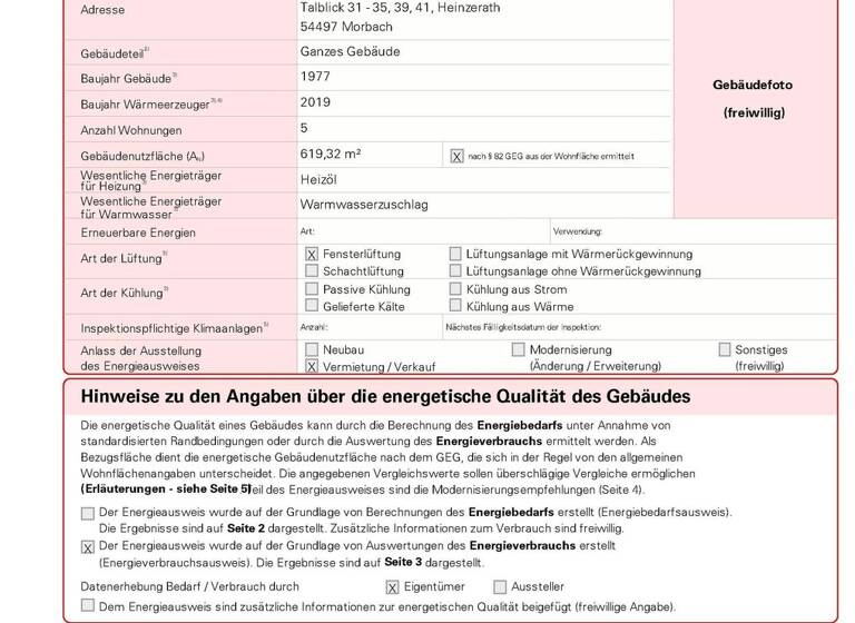 Wohnanlage zum Kauf als Kapitalanlage geeignet 715.000 € 40 Zimmer 1.277 m² 7.430 m² Grundstück Heinzerath Morbach 54497