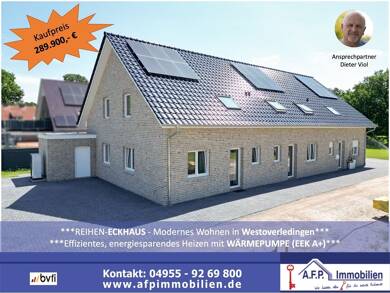 Reihenendhaus zum Kauf 289.900 € 4 Zimmer 125 m² 500 m² Grundstück Steenfelde Westoverledingen 26810