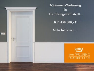 Wohnung zum Kauf 440.000 € 3 Zimmer 105 m² Rahlstedt Hamburg 22145