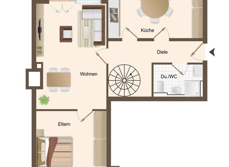 Maisonette zum Kauf 399.000 € 4 Zimmer 117,3 m² Königsbrunn 86343