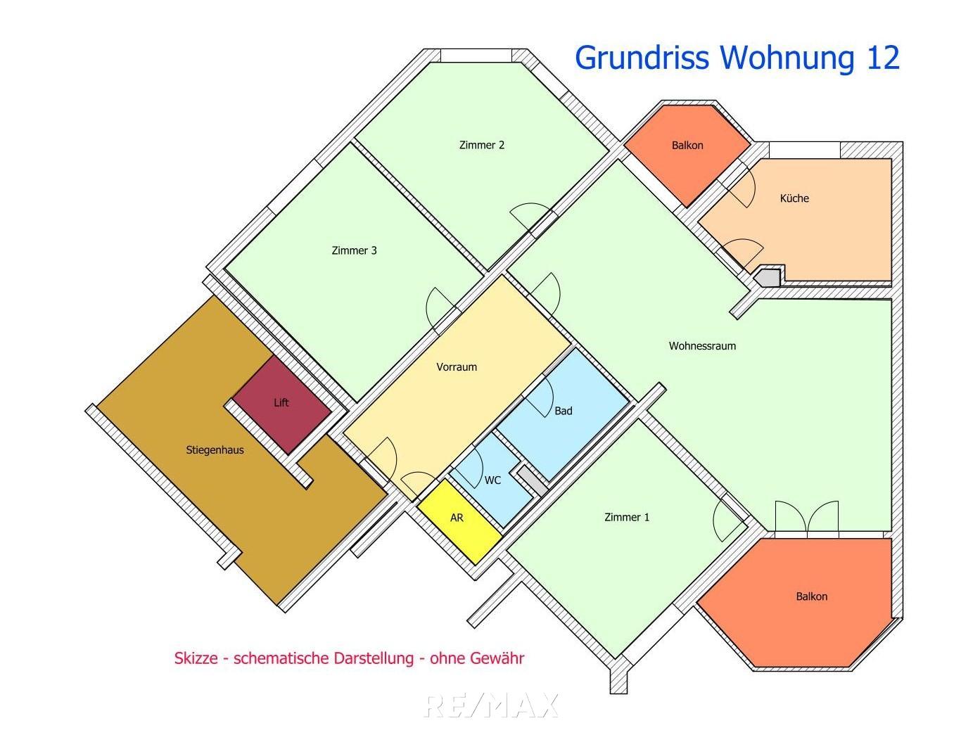 Wohnung zum Kauf 125.000 € 4 Zimmer 112,1 m²<br/>Wohnfläche 3.<br/>Geschoss Mürzzuschlag 8680