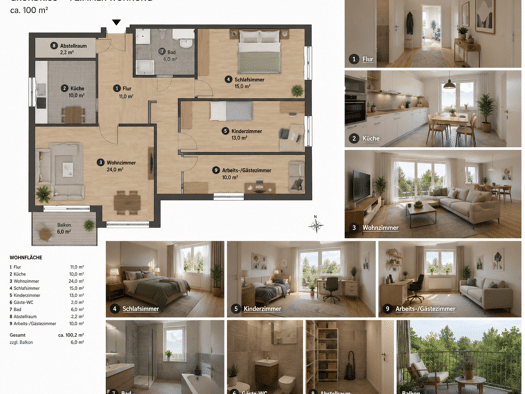 Wohnung zur Miete 1.950 € 4 Zimmer 101 m² Geschoss 3/4 frei ab 15.10.2026 Charlottenburg Charlottenburg-Wilmersdorf 14057
