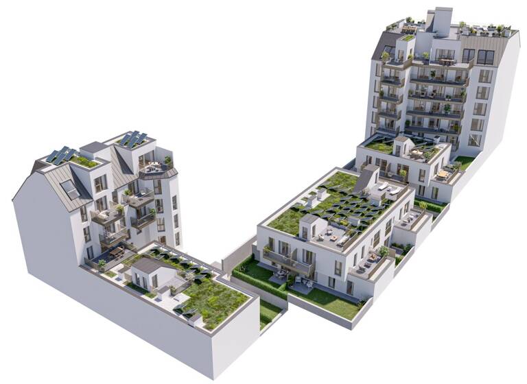 Wohnung zum Kauf - Erstbezug 312.400 € 2 Zimmer 33,1 m² 6. Geschoss Ottakringer Straße 26 Wien 1170