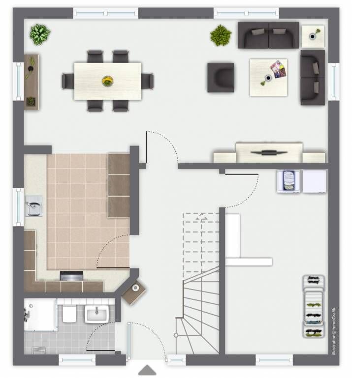 Einfamilienhaus zum Kauf provisionsfrei 380.000 € 5 Zimmer 135 m²<br/>Wohnfläche 515 m²<br/>Grundstück Bitburg Bitburg 54634