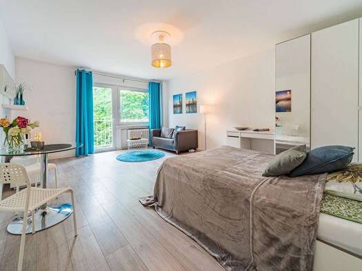 Studio zur Miete 1.290 € 1 Zimmer 37 m² 3. Geschoss frei ab 01.05.2026 Nordend-Ost Frankfurt am Main 60316