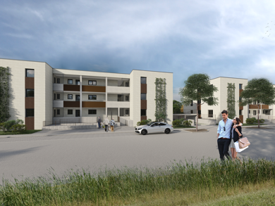 Wohnung zum Kauf - Erstbezug provisionsfrei 436.500 € 3 Zimmer 84,8 m² EG frei ab sofort Freudenegger Straße 65 Ay Senden 89250
