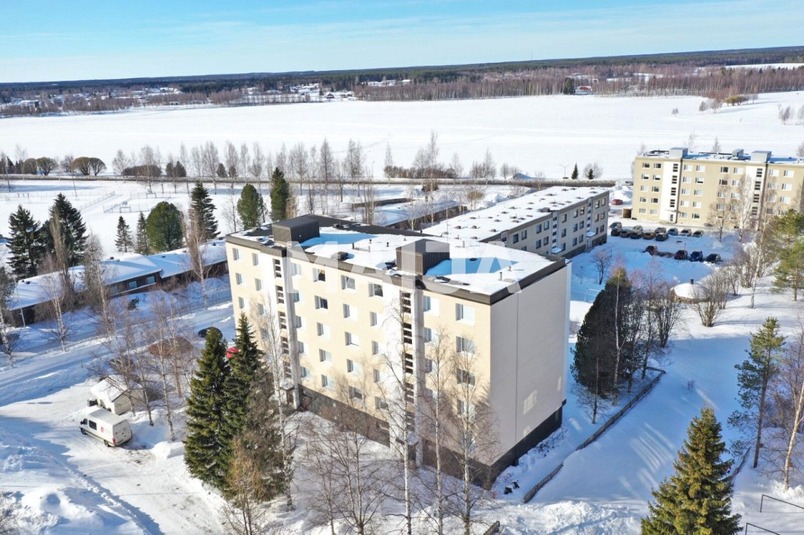 Studio zum Kauf 92.000 € 3 Zimmer 76 m²<br/>Wohnfläche 4.<br/>Geschoss Lemmikinkatu 6 Tornio 95430