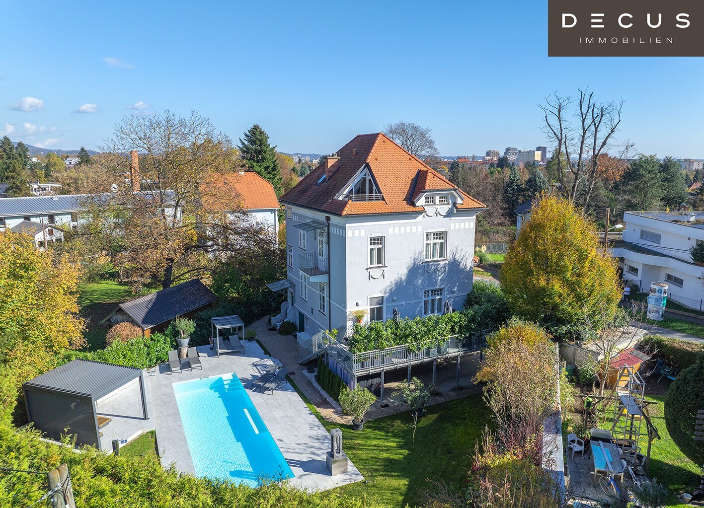 Villa zum Kauf 3.495.000 € 5 Zimmer 350 m²<br/>Wohnfläche 899 m²<br/>Grundstück Eggenberg Graz 8020