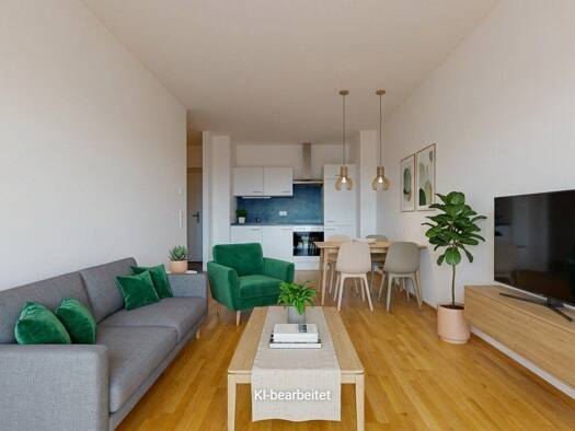 Wohnung zur Miete 517 € 2 Zimmer 35,2 m² 5. Geschoss frei ab 01.11.2026 Brauquartier 15-17 Puntigam Graz 8055