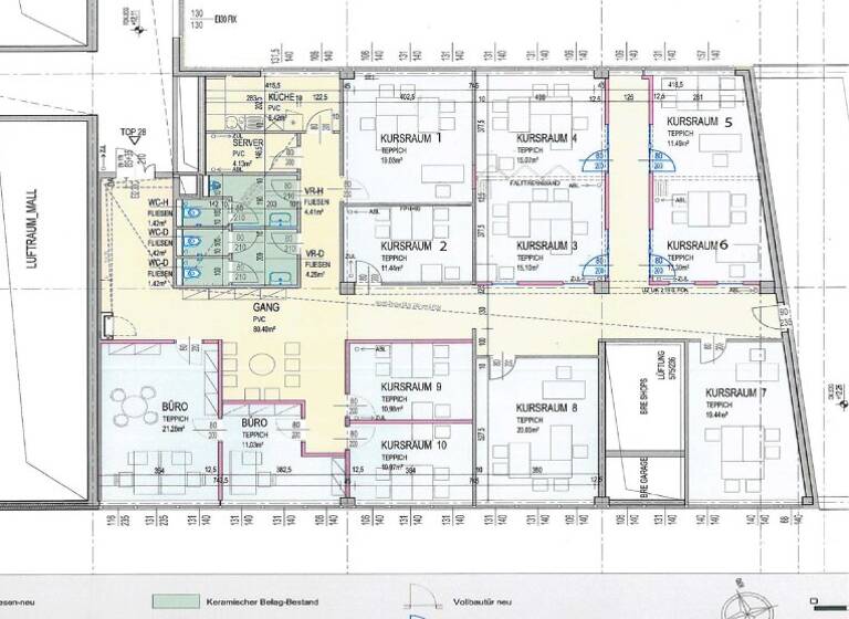 Büro zur Miete 275 € 1 Zimmer Kagraner Platz 1 - 4 Wien 1220