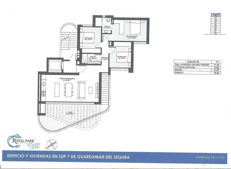 Studio zum Kauf provisionsfrei 550.000 € 4 Zimmer 91,5 m² Carrer Antonio Mora Pucholl 20 Guardamar del Segura 03140