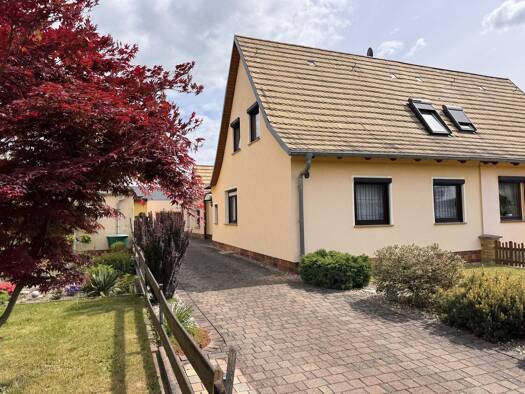 Doppelhaushälfte zum Kauf 185.000 € 6 Zimmer 140 m² 619 m² Grundstück Dommitzsch Dommitzsch 04880