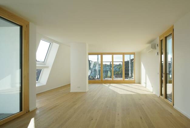 Loft zum Kauf - Neubau provisionsfrei 1.198.800 € 4 Zimmer 144,2 m² 5. Geschoss Gerbermühlstraße 34 Sachsenhausen - Nord Frankfurt 60594