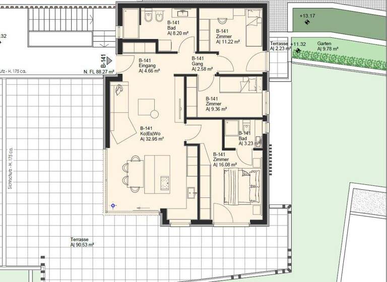 Wohnung zum Kauf 4 Zimmer 88,3 m² Runggenerstraße Sarnthein 39058