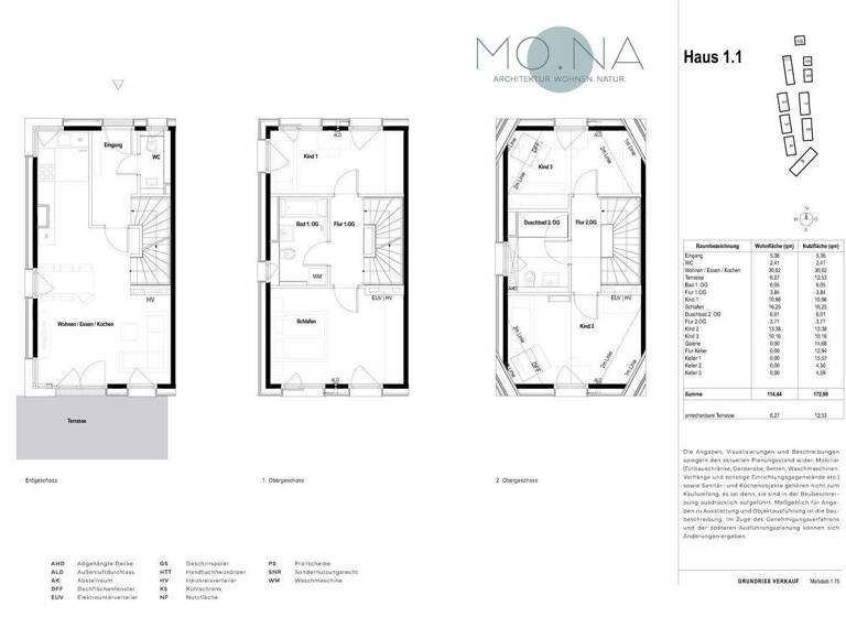 Reihenendhaus zum Kauf - Erstbezug provisionsfrei 1.239.900 € 5 Zimmer 114,4 m² 200,2 m² Grundstück Moosach München 80993