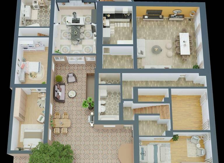 Mehrfamilienhaus zum Kauf 1.250.000 € 14 Zimmer 366 m² 370 m² Grundstück Oberhausen Augsburg 86154