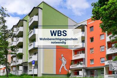 Wohnung zur Miete nur mit Wohnberechtigungsschein 290 € 1 Zimmer 38 m² 1. Geschoss Holunderweg 19 Wiesenhügel Erfurt 99097