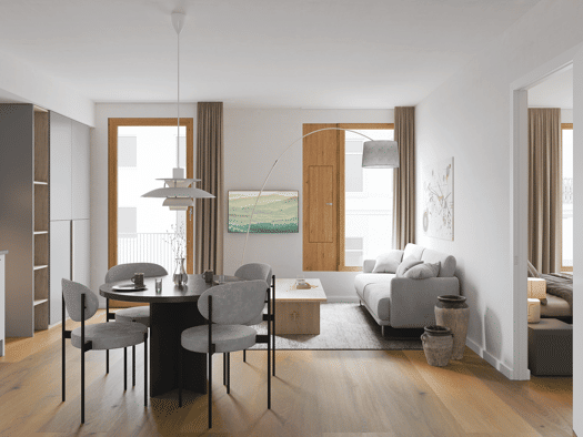 Wohnung zum Kauf - Erstbezug provisionsfrei 655.000 € 2 Zimmer 50 m² 1. Geschoss Ladenburger Straße 14 Neuenheim Heidelberg 69120