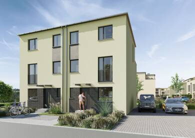 Doppelhaushälfte zum Kauf - Neubau provisionsfrei 634.000 € 5 Zimmer 156 m² 258 m² Grundstück Auf dem Wentzenrod 2 Messel 64409