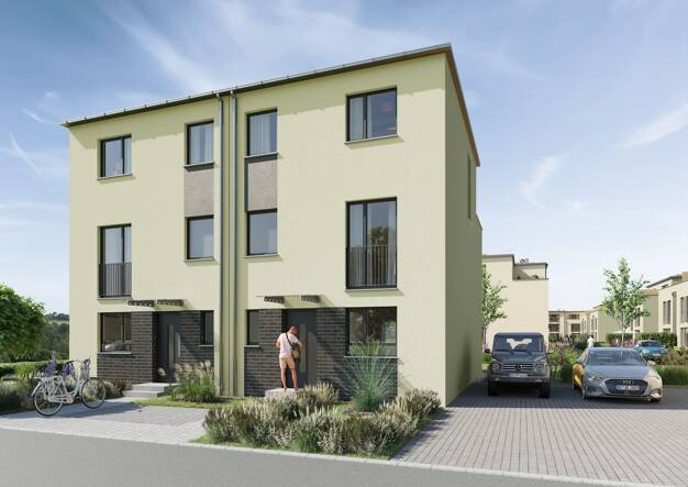 Doppelhaushälfte zum Kauf - Neubau provisionsfrei 634.000 € 5 Zimmer 156 m² 258 m² Grundstück Auf dem Wentzenrod 2 Messel 64409