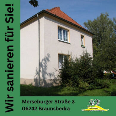 Wohnung zur Miete 341 € 3 Zimmer 62 m² 1. Geschoss frei ab 01.09.2025 Merseburger Straße 3 Lunstädt Braunsbedra 06242