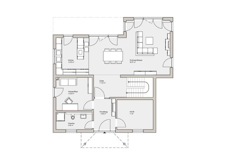 Einfamilienhaus zum Kauf provisionsfrei 816.900 € 5 Zimmer 184 m² 1.300 m² Grundstück Industriegebiet Nord Weimar 99427