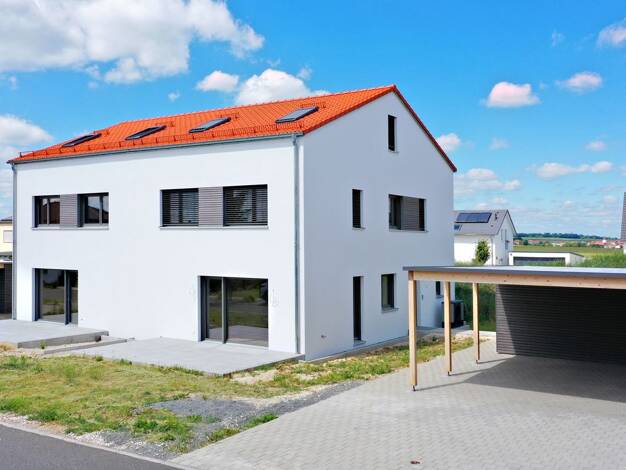 Doppelhaushälfte zum Kauf - Erstbezug provisionsfrei 639.000 € 6 Zimmer 171 m² 456 m² Grundstück Deining 92364