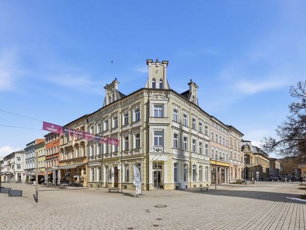 Mehrfamilienhaus zum Kauf provisionsfrei 795.000 € 27 Zimmer 461,5 m² 278 m² Grundstück Markt 6 Meiningen Meiningen 98167