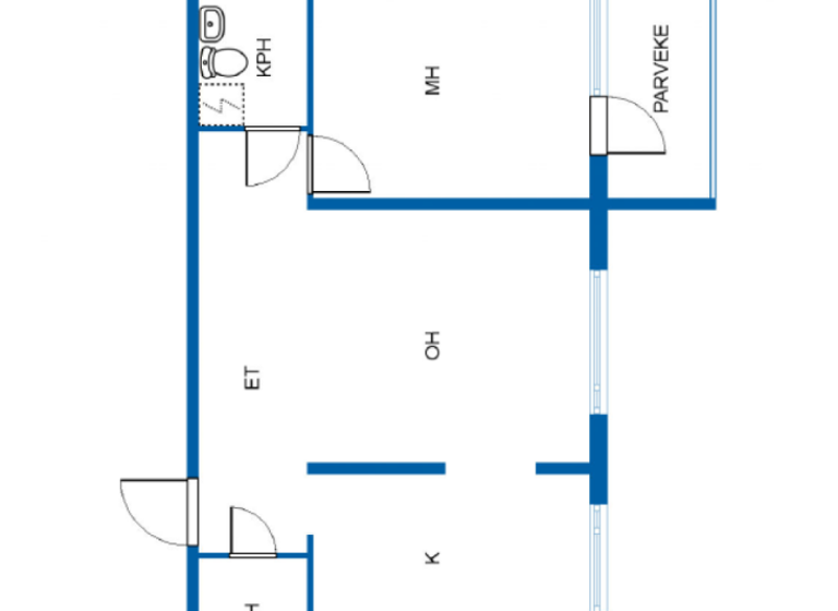 Studio zum Kauf 120.000 € 2 Zimmer 56 m² 1. Geschoss Mariankatu 7-9 Porvoo 06100
