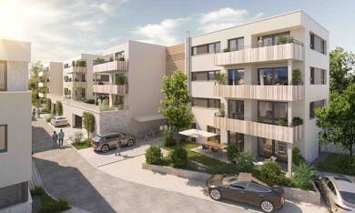 Wohnung zum Kauf - Neubau provisionsfrei 477.000 € 3 Zimmer 81 m² 1. Geschoss Oppenweiler Oppenweiler 71570