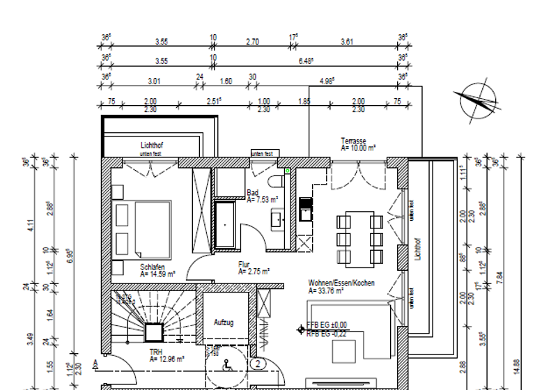 Wohnung zum Kauf - Erstbezug provisionsfrei 480.200 € 2 Zimmer 68,6 m² 2. Geschoss Friedberg 61169