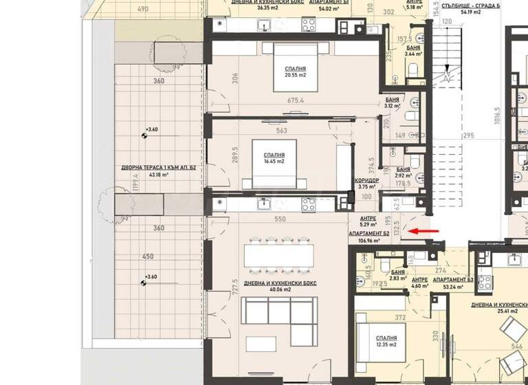 Studio zum Kauf 288.072 € 3 Zimmer 120 m² Sofia