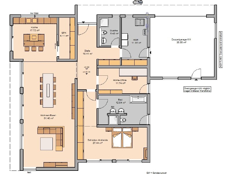 Bungalow zum Kauf provisionsfrei 692.900 € 3 Zimmer 160 m²<br/>Wohnfläche 2.503 m²<br/>Grundstück Leukersdorf Jahnsdorf 09387