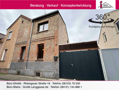 Einfamilienhaus zum Kauf 248.000 € 3,5 Zimmer 75 m² 107 m² Grundstück Mainz-Kostheim Wiesbaden 55246