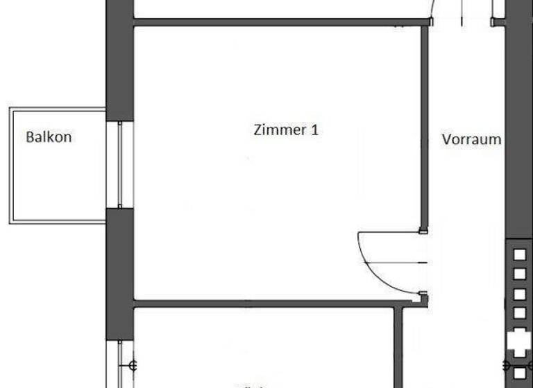 Wohnung zum Kauf 157.000 € 2 Zimmer 2. Geschoss Wiener Straße 60a Lend Graz 8020