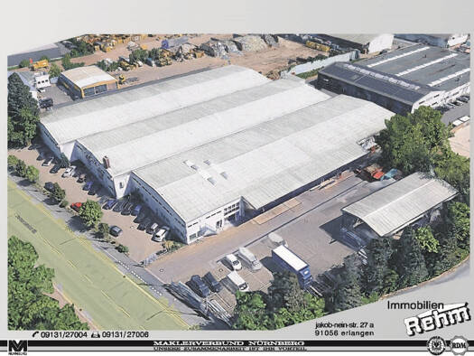 Lagerhalle zur Miete 7.000 m² Lagerfläche Büchenbach Erlangen 91056
