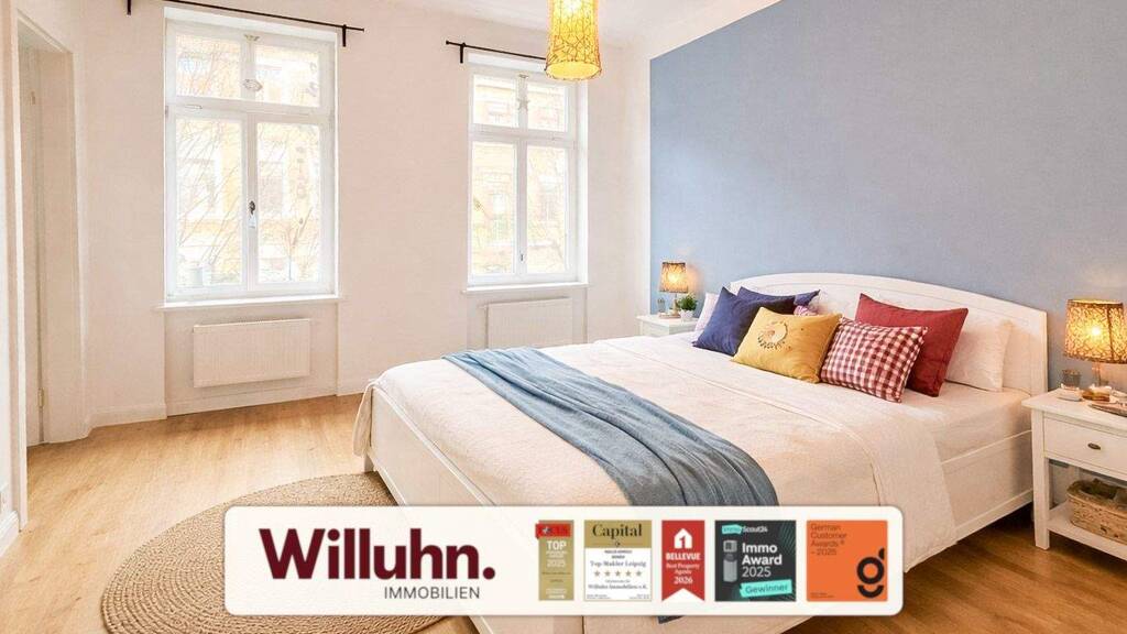 Wohnung zum Kauf 239.000 € 3 Zimmer 84 m² 3. Geschoss Volkmarsdorf Leipzig 04315