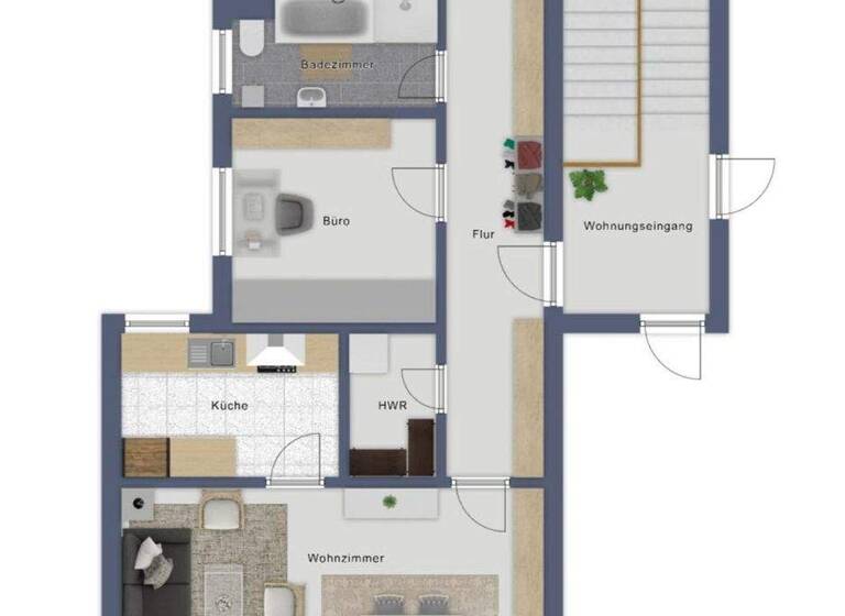 Wohnung zum Kauf 189.000 € 3 Zimmer 82,6 m² Donnerschwee Oldenburg 26123