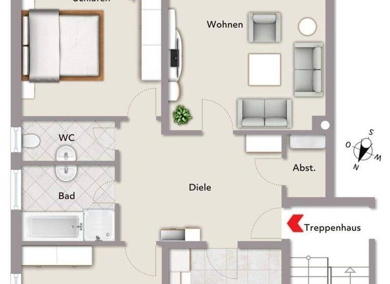 Wohnung zum Kauf 239.000 € 3 Zimmer 89 m² frei ab sofort Allersberg 90584
