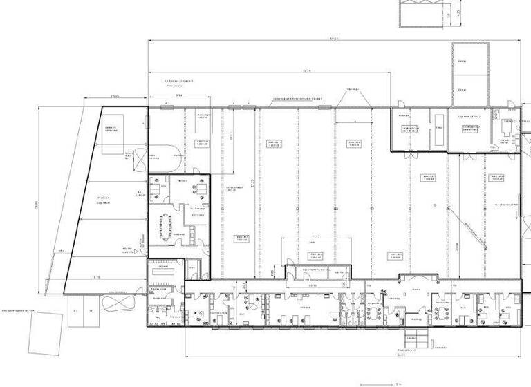Lagerhalle zur Miete 1.594,5 m² Lagerfläche Baarentelgen Rheine 48432