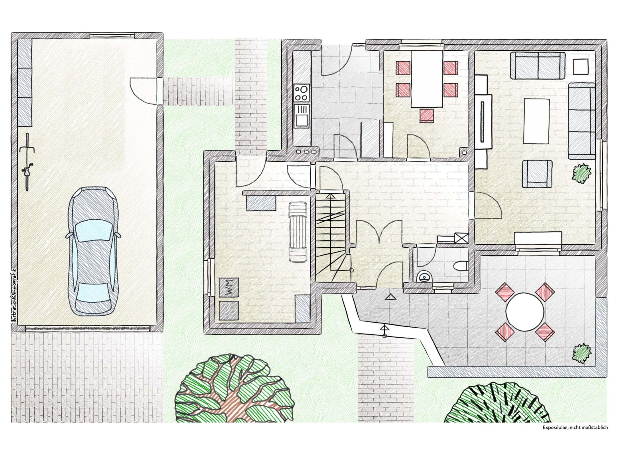 Einfamilienhaus zum Kauf 280.000 € 6 Zimmer 120 m²<br/>Wohnfläche 929 m²<br/>Grundstück Oeding Südlohn 46354