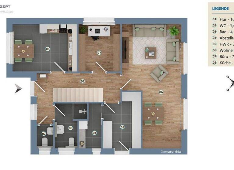 Einfamilienhaus zum Kauf 369.000 € 3 Zimmer 106,7 m² 627 m² Grundstück Löningen 49624
