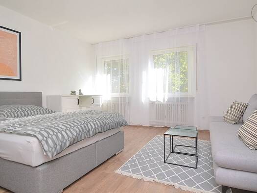 Wohnung zur Miete Wohnen auf Zeit 795 € 1 Zimmer 38 m² frei ab 01.12.2025 Wöhrd Nürnberg 90489