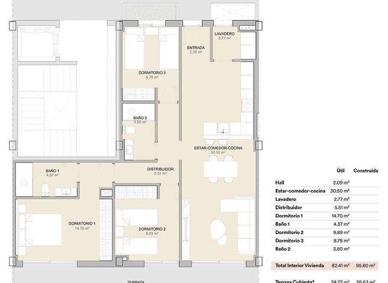 Wohnung zum Kauf - Erstbezug provisionsfrei 347.288 € 4 Zimmer 122 m² La Nucia 03530