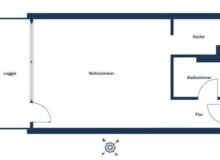 Studio zum Kauf 79.900 € 1 Zimmer 38 m² 1. Geschoss frei ab sofort Beinberg Bad Liebenzell 75378