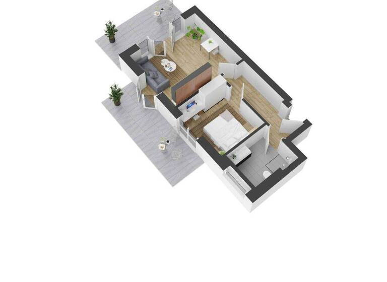 Studio zum Kauf - Erstbezug provisionsfrei 472.000 € 1 Zimmer 58 m² frei ab sofort Sonthofen 87527